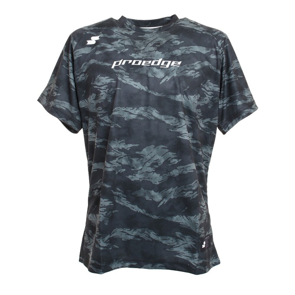 プロエッジ グラフィック半袖Tシャツ EBT21004-90TC