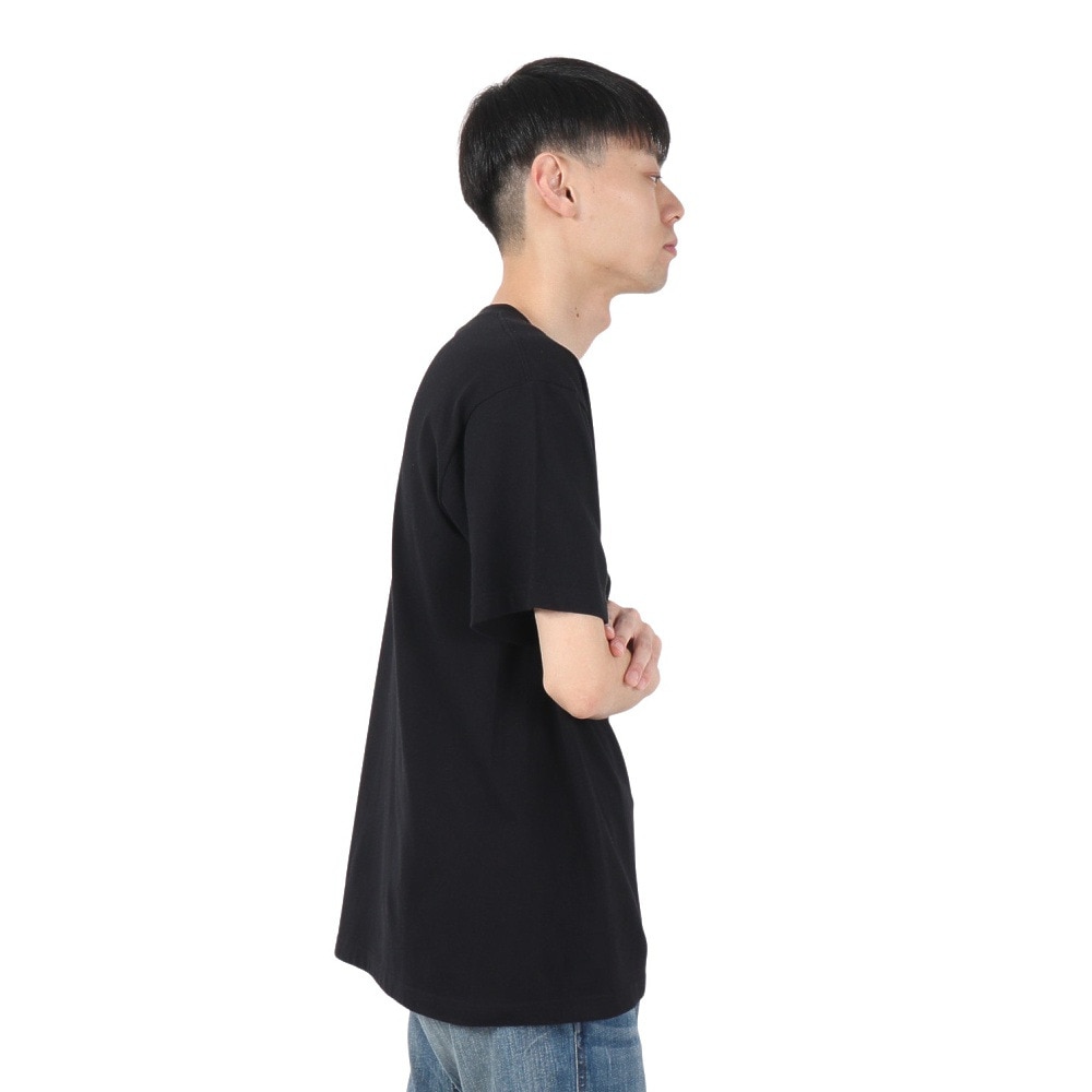 ウイルソン（Wilson）（メンズ）野球ウェア 半袖Tシャツ BK/BL WB6029405