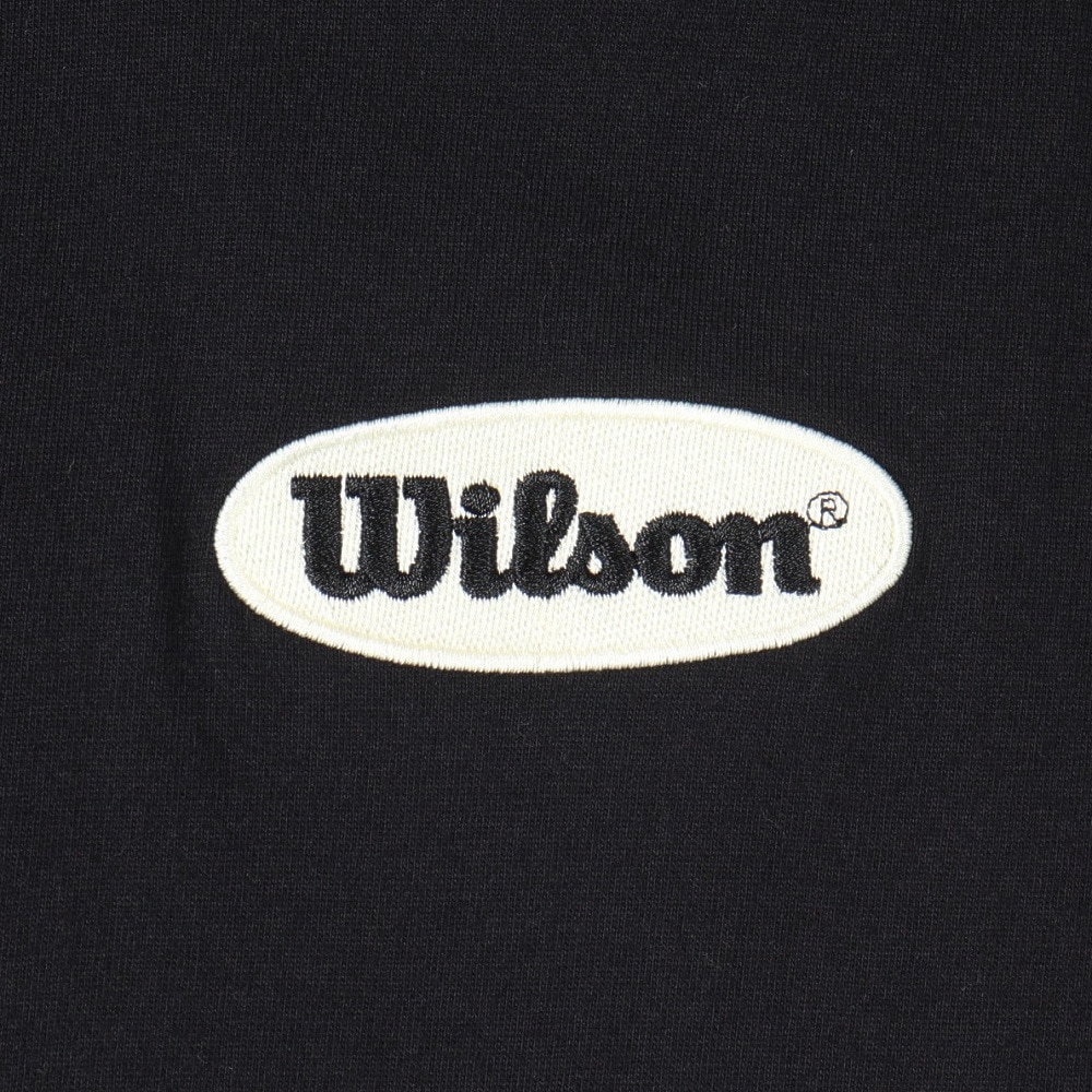 ウイルソン（Wilson）（メンズ）野球ウェア 半袖Tシャツ BK/BL WB6029405