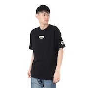 (メンズ)野球ウェア 半袖Tシャツ BK/BL WB6029405