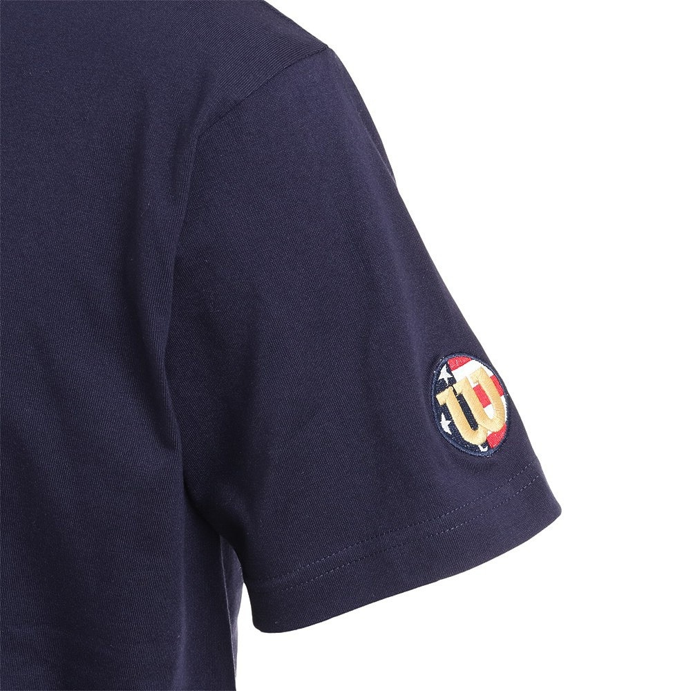 ウイルソン（Wilson）（メンズ）野球ウェア ショートスリーブTシャツ NV/USA WB6029413