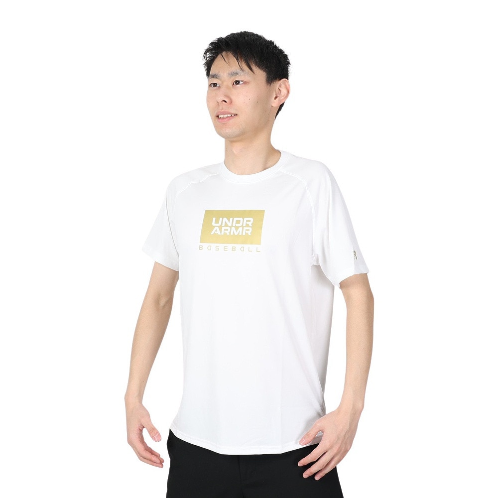 アンダーアーマー（UNDER ARMOUR）（メンズ）野球ウェア TECH 半袖Tシャツ 1378238 100  スポーツ用品はスーパースポーツゼビオ