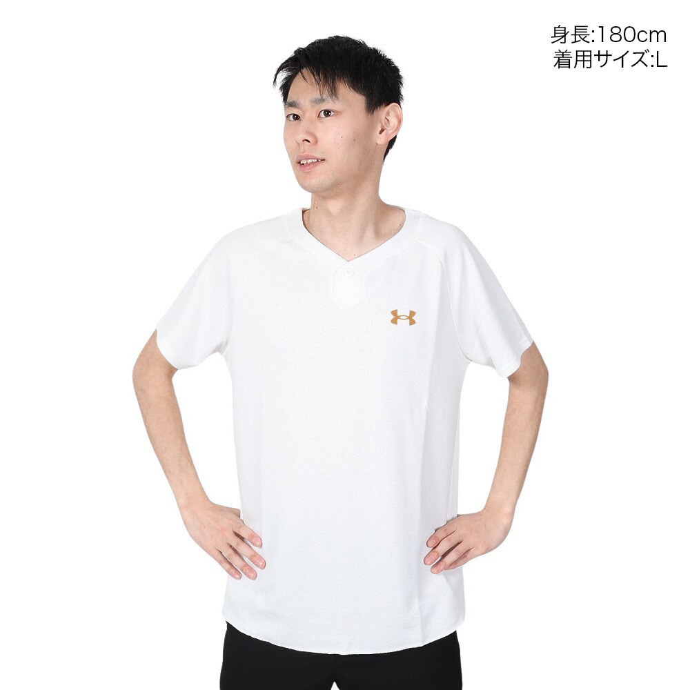 アンダーアーマー（UNDER ARMOUR）（メンズ）野球ウェア ベースボール ショートスリーブTシャツ 1378239 100