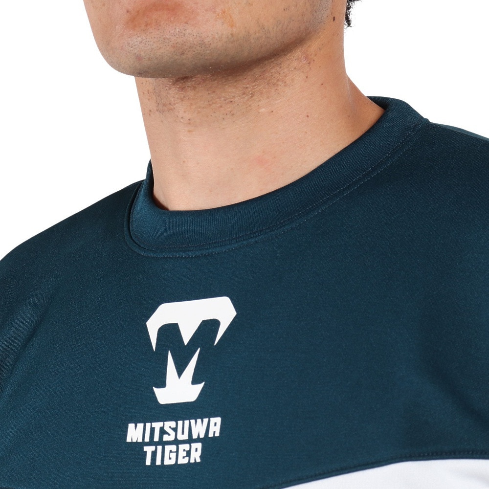 美津和タイガー｜野球ウェア カラーブロック 半袖Ｔシャツ MT7KSA41-119 - スポーツ用品はスーパースポーツゼビオ