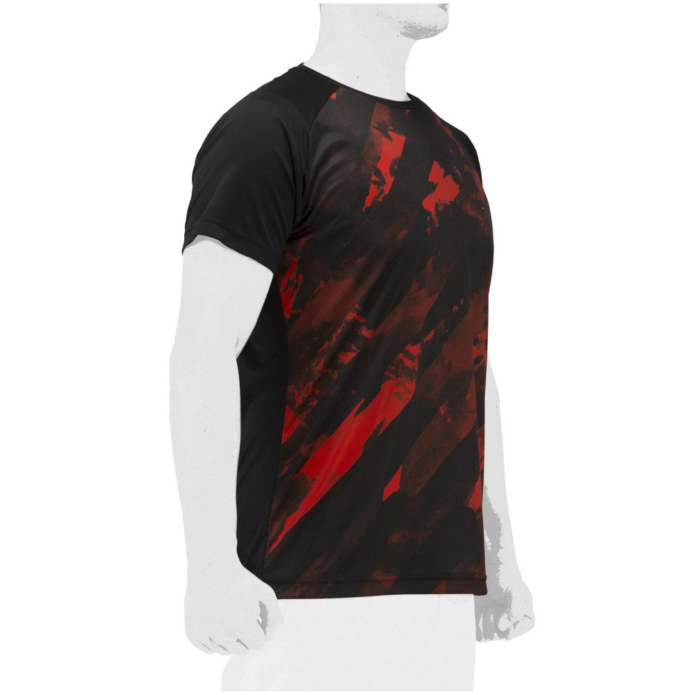 ミズノ（MIZUNO）（メンズ）野球ウェア グラフィックプリントTシャツ23SS 12JAAT5896