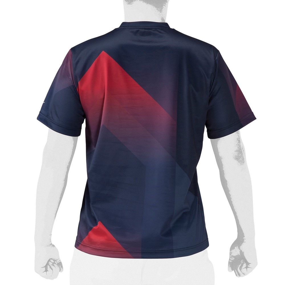 ミズノ（MIZUNO）（メンズ、レディース）野球ウェア KIDO グラフィックTシャツ 12JAAT1014