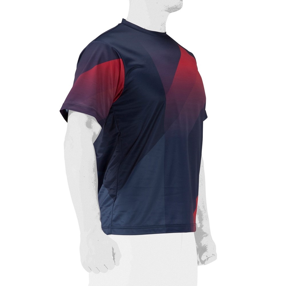 ミズノ（MIZUNO）（メンズ、レディース）野球ウェア KIDO グラフィックTシャツ 12JAAT1014
