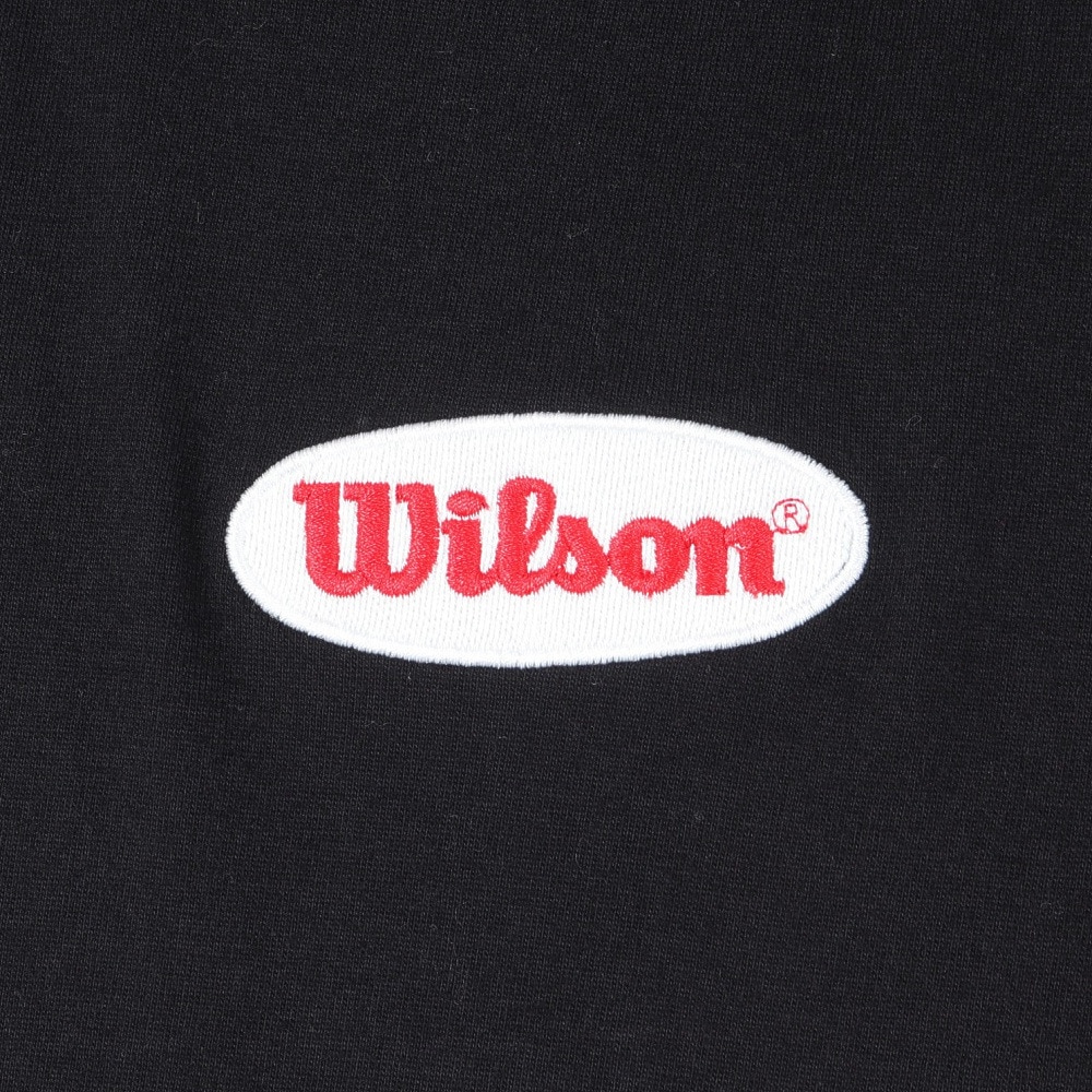 ウイルソン（Wilson）（メンズ）野球ウェア 半袖Tシャツ BK/WH WB6029404