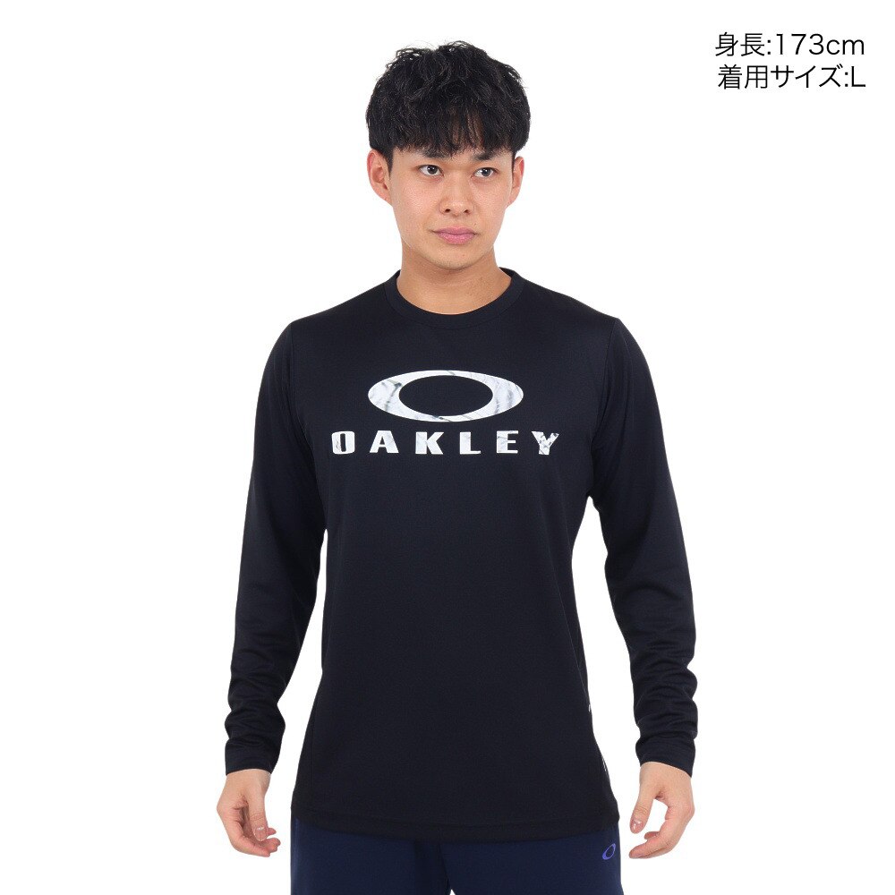 オークリー（OAKLEY）（メンズ）野球ウェア Striking Qd 長袖Tシャツ 4.0 FOA405831-02E