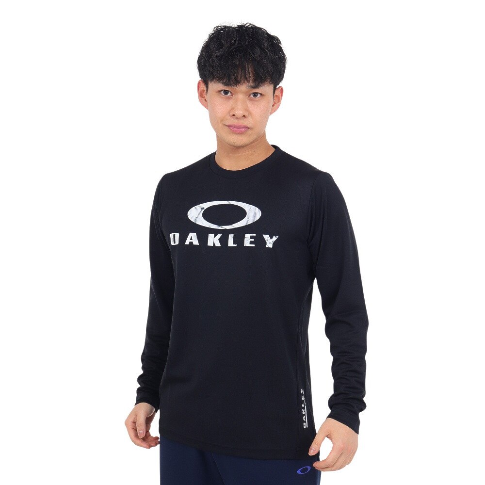 オークリー（OAKLEY）（メンズ）野球ウェア Striking Qd 長袖Tシャツ 4.0 FOA405831-02E