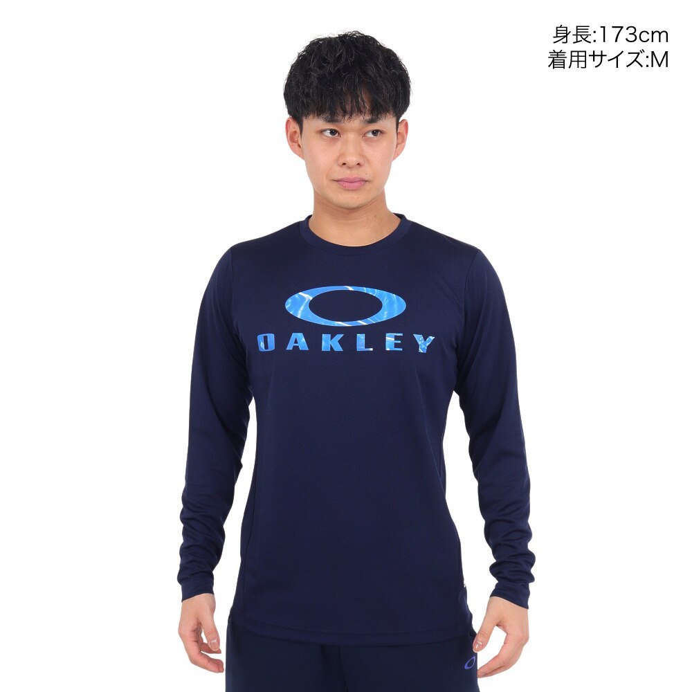 オークリー（OAKLEY）（メンズ）野球ウェア Striking Qd 長袖Tシャツ 4.0 FOA405831-6AC