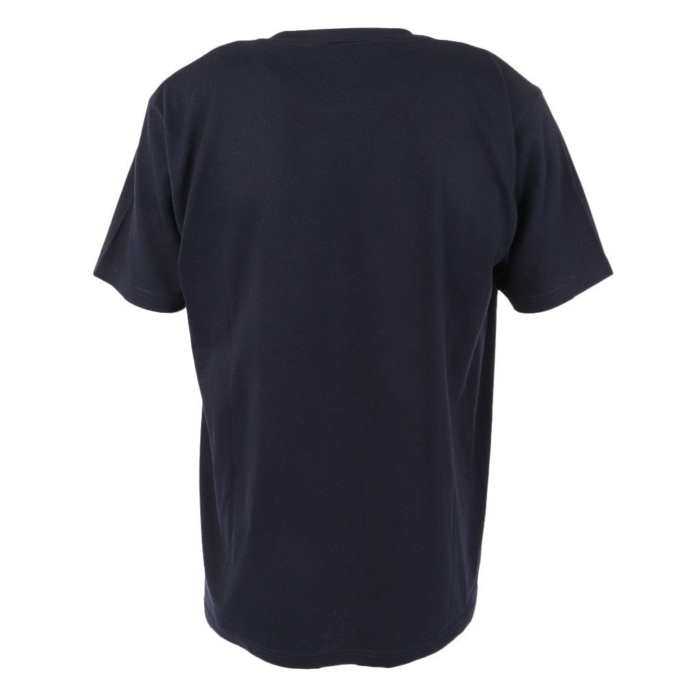 エムエルビー（MLB）（メンズ）野球ウェア ロサンゼルスエンゼルス カブト半袖Tシャツ ML01-23SS-0041-NVY