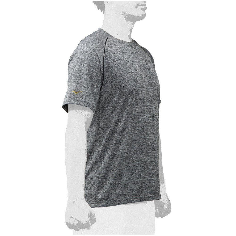 ミズノ（MIZUNO）（メンズ）野球 ウェア ミズノプロ 杢Tシャツ 12JA0T0205