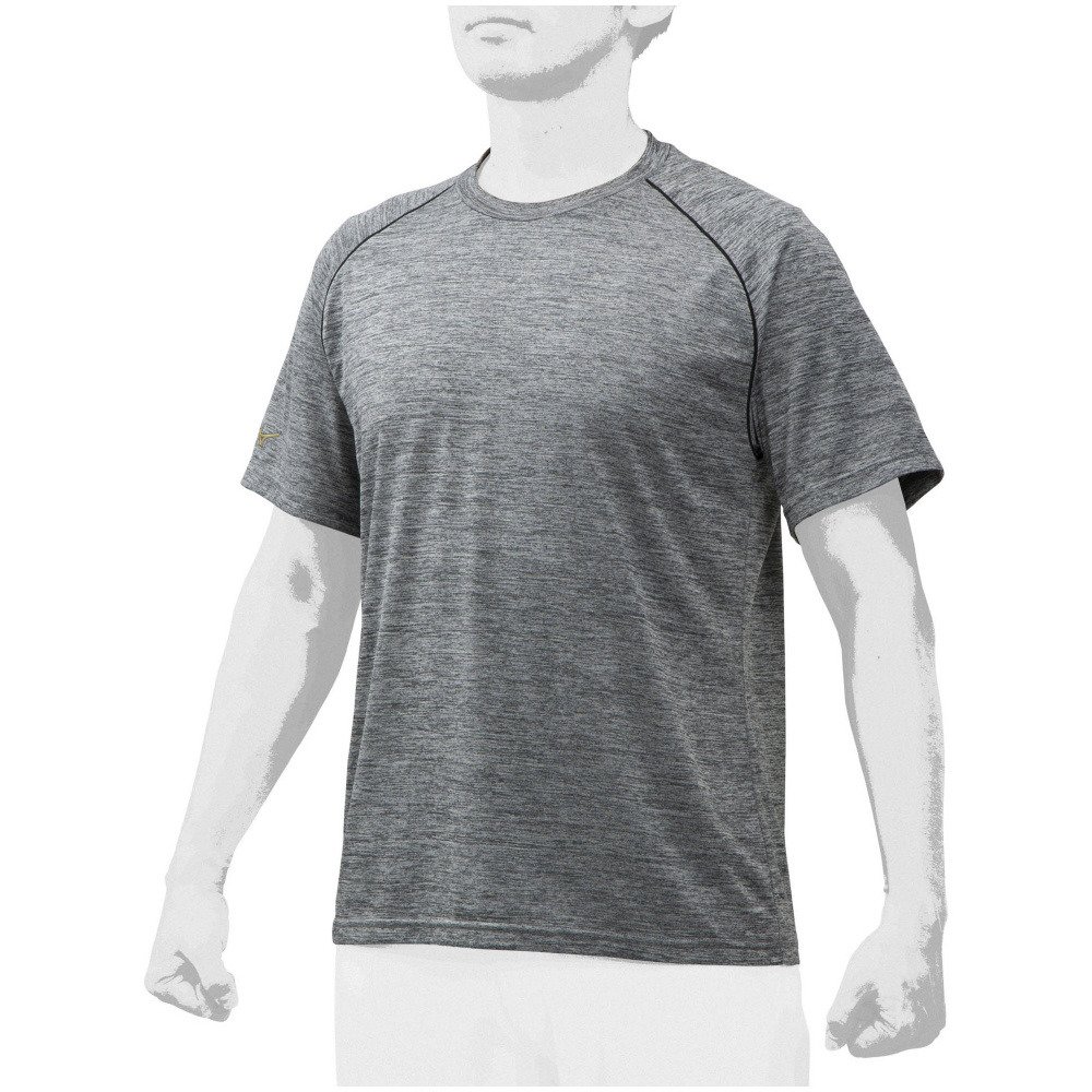 ミズノ（MIZUNO）（メンズ）野球 ウェア ミズノプロ 杢Tシャツ 12JA0T0205