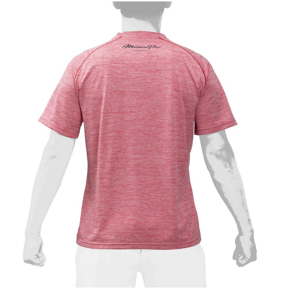 ミズノ（MIZUNO）（メンズ）野球ウェア ミズノプロ 杢 Tシャツ  