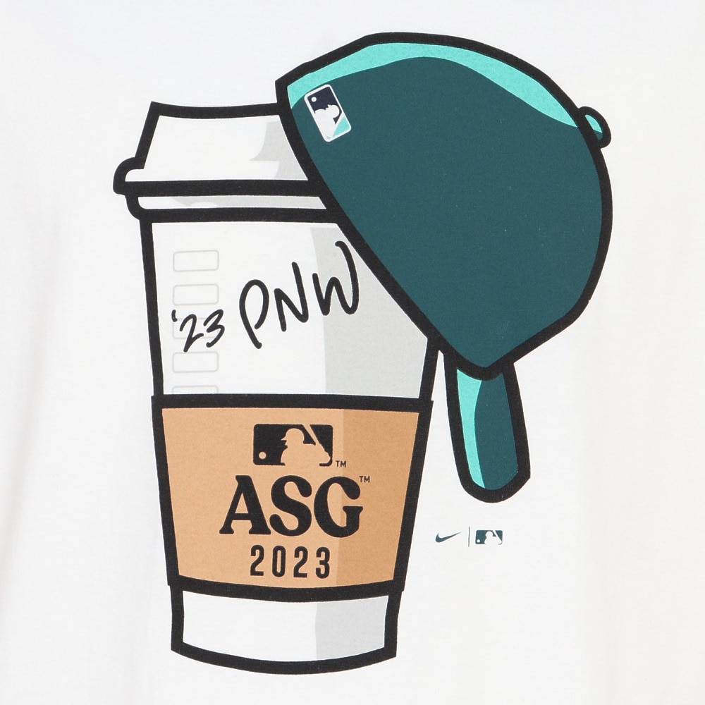 ナイキ（NIKE）（メンズ）野球ウェア 2023 MLBオールスターゲーム 記念Tシャツ Coffee ML0123SS0056