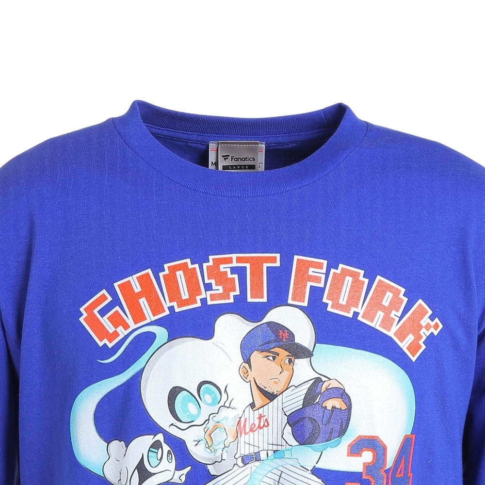 MJ・MLB（MJ・MLB）（メンズ）野球ウェア 千賀ゴーストフォーク 半袖Tシャツ ML01-23SS-0068-BU