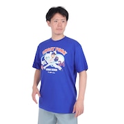 MJ・MLB（MJ・MLB）（メンズ）野球ウェア 千賀ゴーストフォーク 半袖Tシャツ ML01-23SS-0068-BU