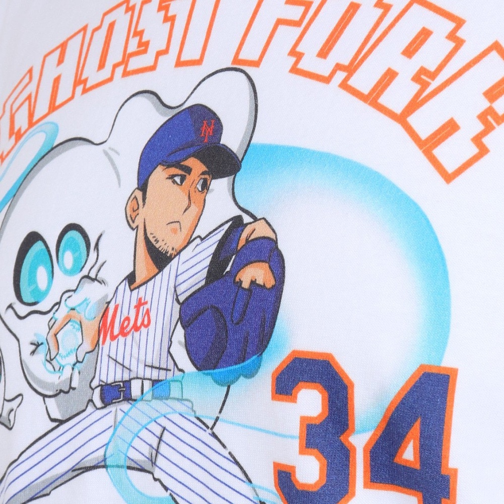 MJ・MLB（MJ・MLB）（メンズ）野球ウェア 千賀ゴーストフォーク 半袖Tシャツ ML01-23SS-0068-WHT