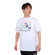 MJ・MLB（MJ・MLB）（メンズ）野球ウェア 千賀ゴーストフォーク 半袖Tシャツ ML01-23SS-0068-WHT
