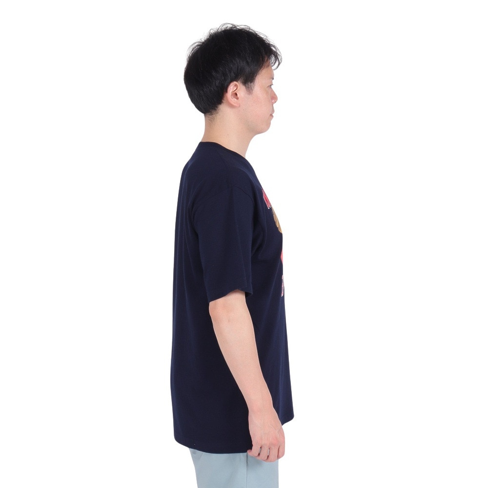 MJ・MLB（MJ・MLB）（メンズ）野球ウェア 吉田マッチョマン 半袖Tシャツ ML01-23SS-0070-NV