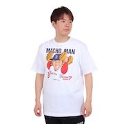 MJ・MLB（MJ・MLB）（メンズ）野球ウェア 吉田マッチョマン 半袖Tシャツ ML01-23SS-0070-WHT