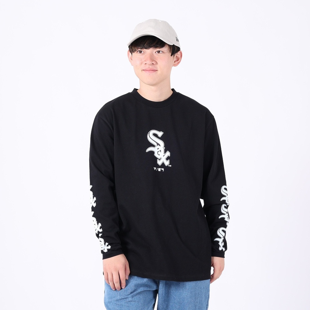 ファナティクス（Fanatics）（メンズ）野球ウェア 長袖Tシャツ ML0323FW0001-BLK