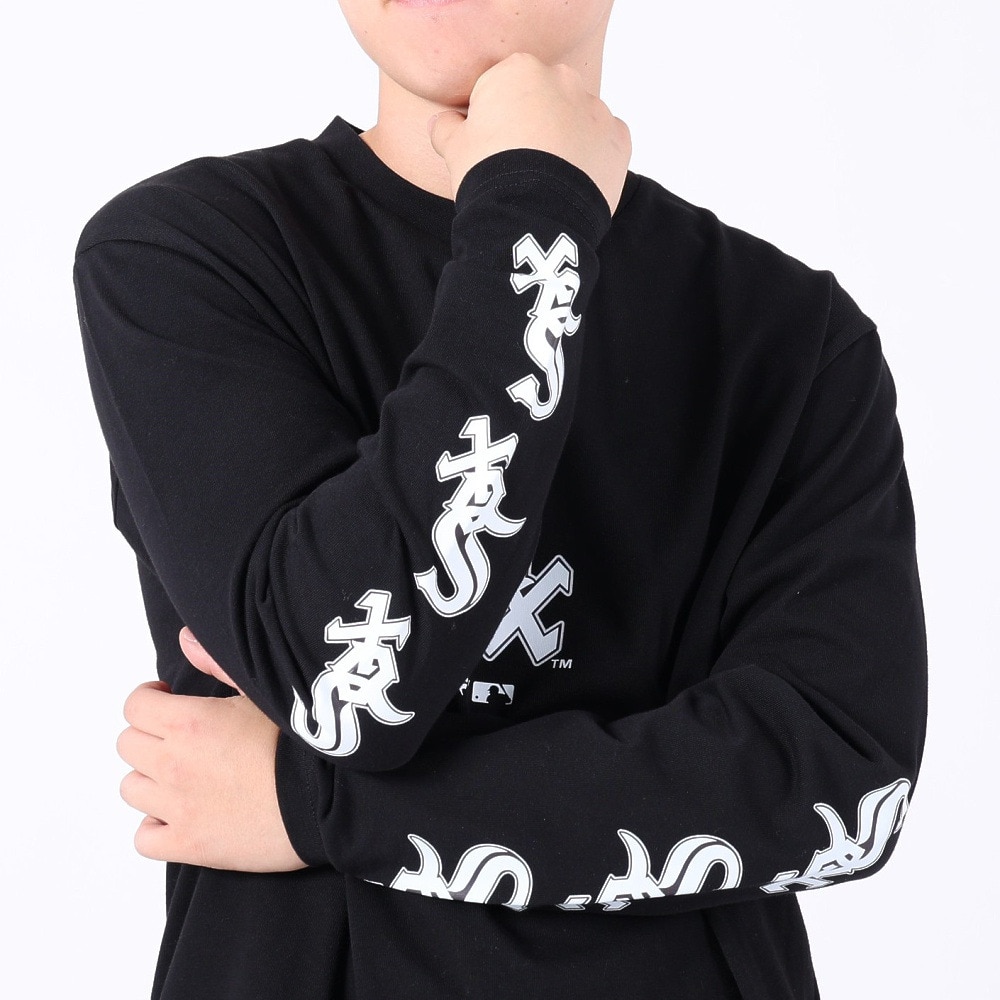 ファナティクス（Fanatics）（メンズ）野球ウェア 長袖Tシャツ ML0323FW0001-BLK