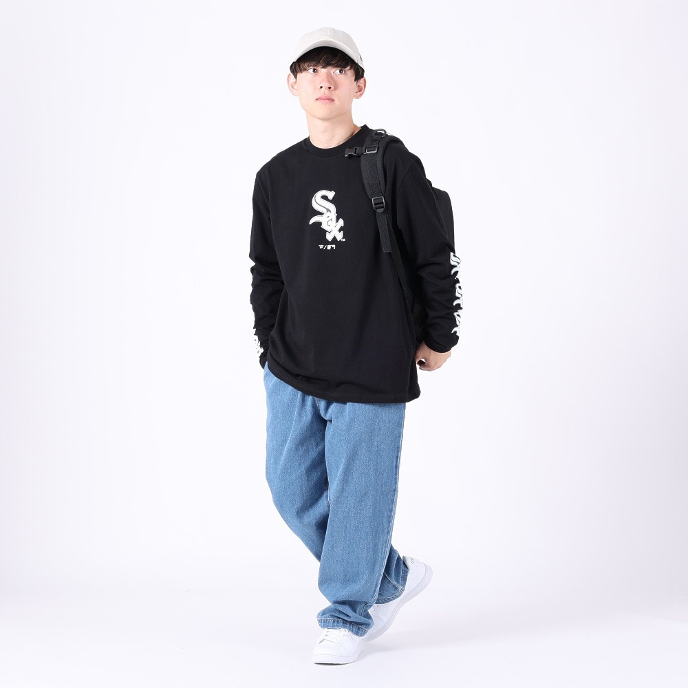 ファナティクス（Fanatics）（メンズ）野球ウェア 長袖Tシャツ ML0323FW0001-BLK