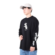 ファナティクス（Fanatics）（メンズ）野球ウェア 長袖Tシャツ ML0323FW0001-BLK