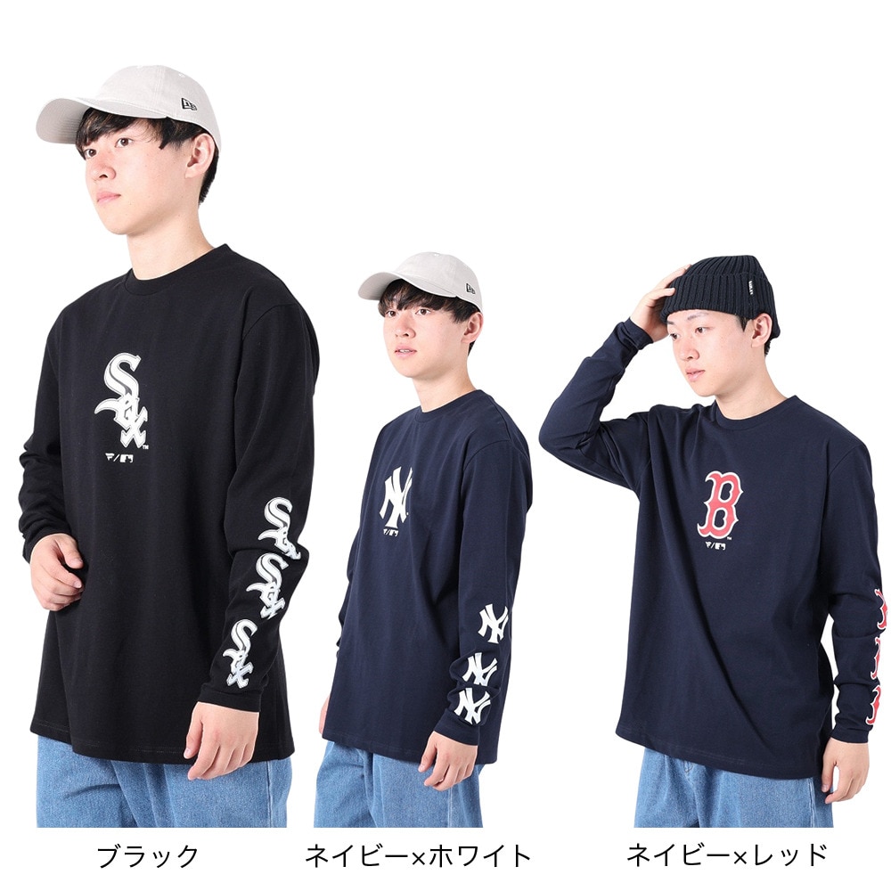 ファナティクス（Fanatics）（メンズ）野球ウェア 長袖Tシャツ ML0323FW0001-BLK