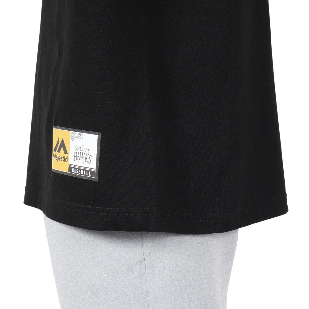 ホークス（メンズ、レディース）野球ウェア Tシャツ 福岡ソフトバンクホークス 24 栗原陵矢 4580722715