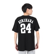 (メンズ、レディース)野球ウェア Tシャツ 福岡ソフトバンクホークス 24 栗原陵矢 4580722715