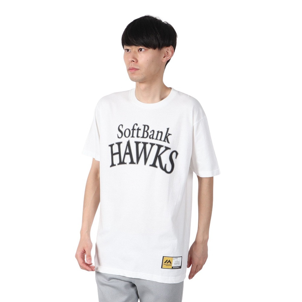 ホークス（メンズ、レディース）野球ウェア Tシャツ 福岡ソフトバンクホークス 24 栗原陵矢 458266103