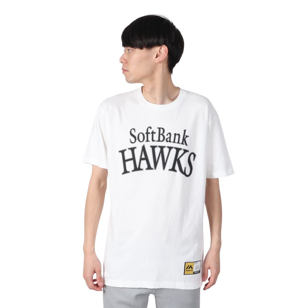 ホークス（メンズ、レディース）野球ウェア Tシャツ 福岡ソフトバンクホークス 24 栗原陵矢 458266103