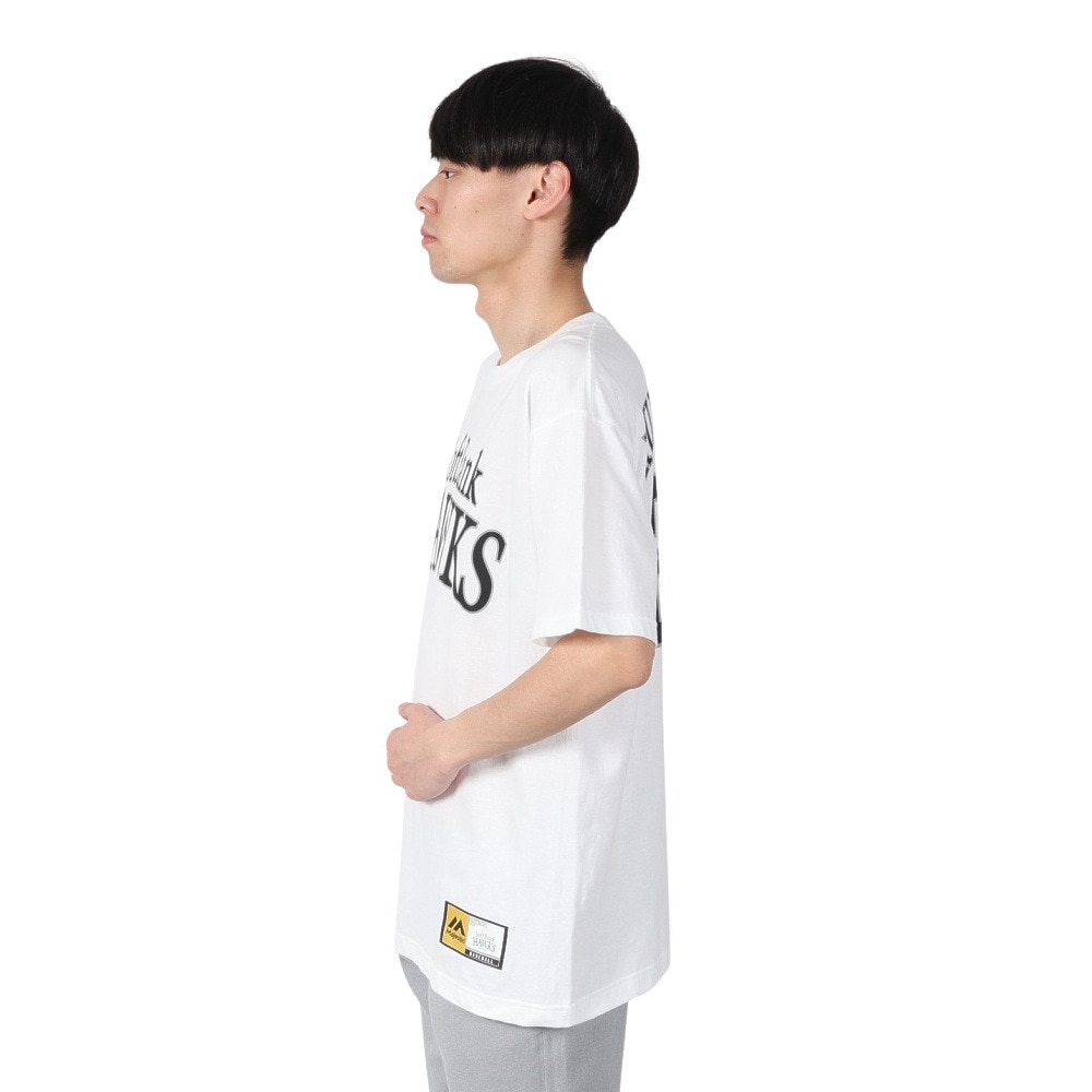 ホークス（メンズ、レディース）野球ウェア Tシャツ 福岡ソフトバンクホークス 24 栗原陵矢 458266103