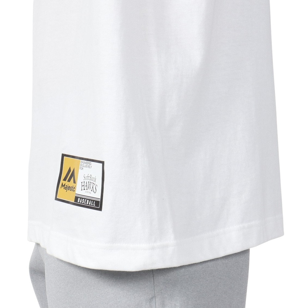 ホークス（メンズ、レディース）野球ウェア Tシャツ 福岡ソフトバンクホークス 24 栗原陵矢 458266103