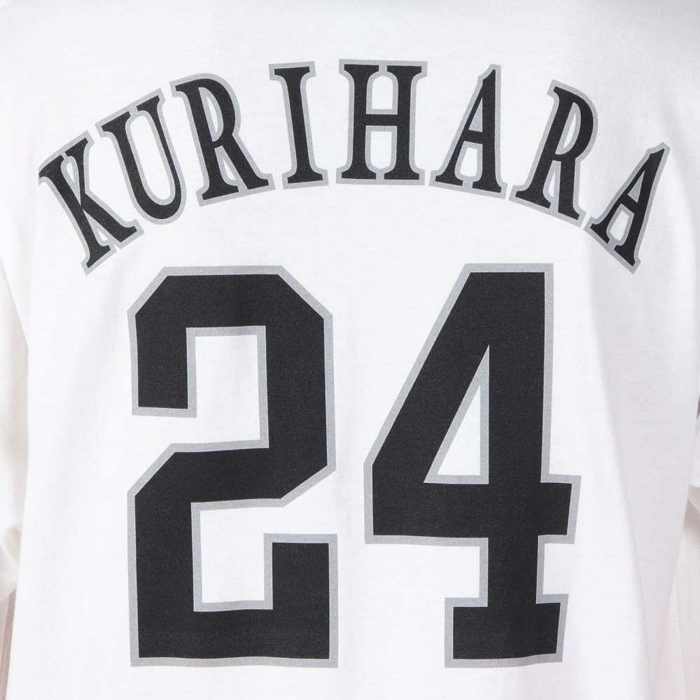 ホークス（メンズ、レディース）野球ウェア Tシャツ 福岡ソフトバンクホークス 24 栗原陵矢 458266103