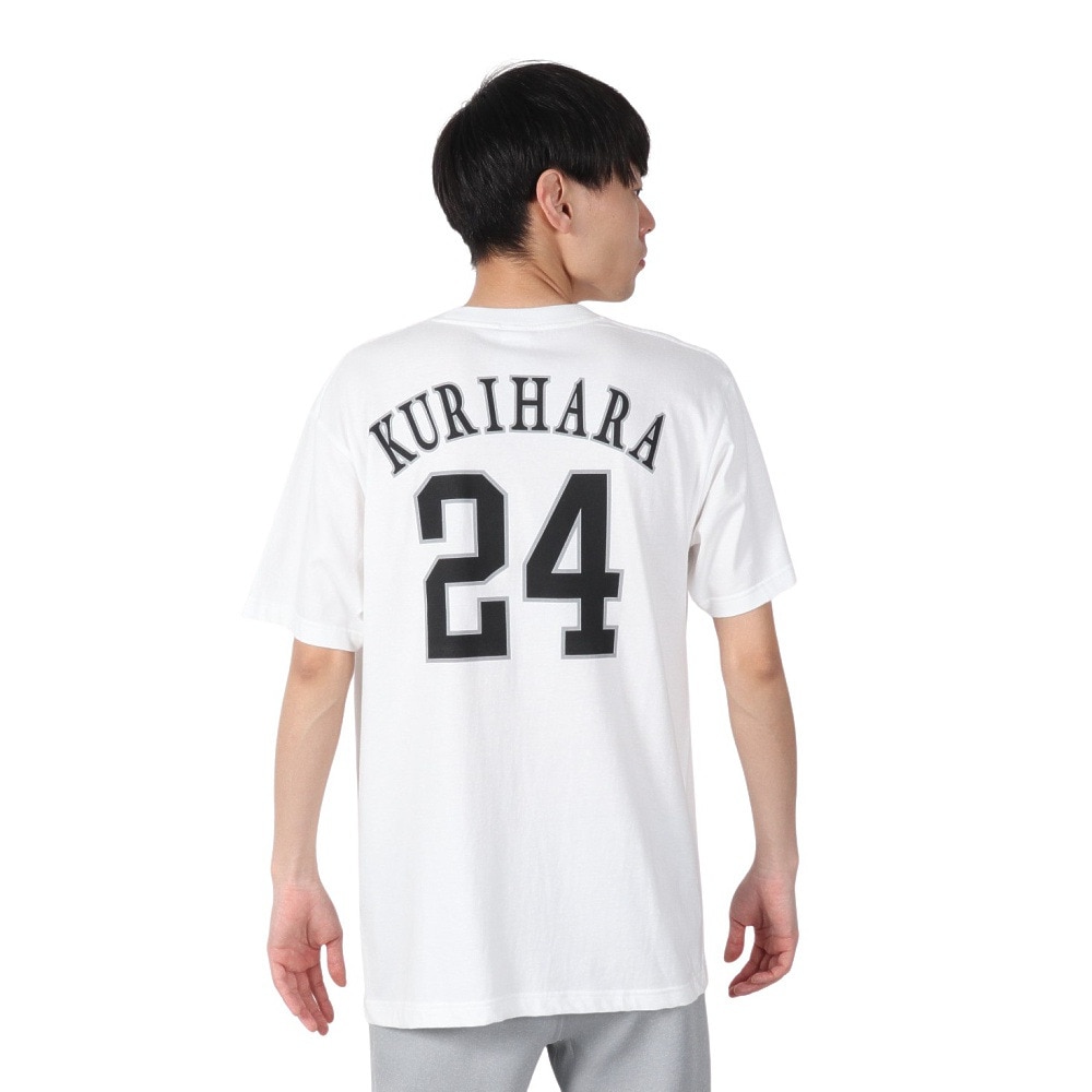 ホークス（メンズ、レディース）野球ウェア Tシャツ 福岡ソフトバンクホークス 24 栗原陵矢 458266103