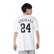 (メンズ、レディース)野球ウェア Tシャツ 福岡ソフトバンクホークス 24 栗原陵矢 458266103