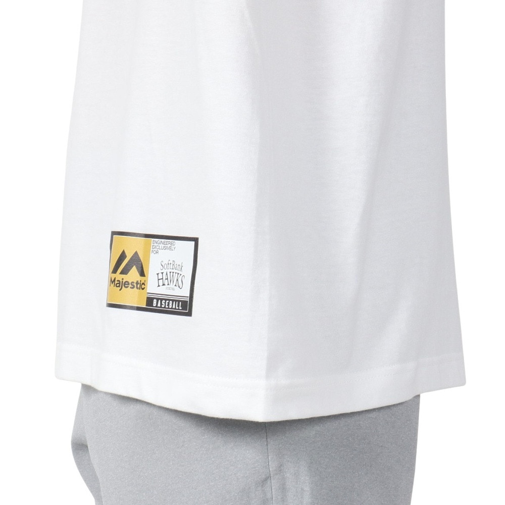 ホークス（メンズ、レディース）野球ウェア Tシャツ 福岡ソフトバンクホークス 23 周東佑京 45826610306