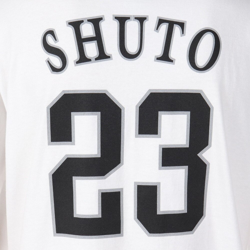 ホークス（メンズ、レディース）野球ウェア Tシャツ 福岡ソフトバンクホークス 23 周東佑京 45826610306