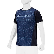 ミズノ（MIZUNO）（メンズ、レディース）野球ウェア グラフィック 半袖Tシャツ 12JABT7012