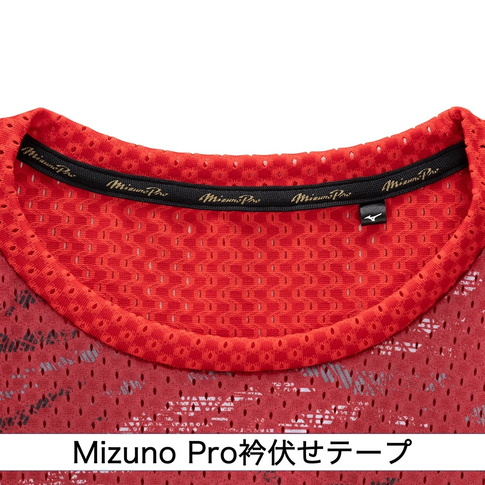 ミズノ（MIZUNO）（メンズ、レディース）野球ウェア グラフィック 半袖Tシャツ 12JABT7062