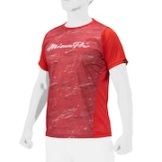 ミズノ（MIZUNO）（メンズ、レディース）野球ウェア グラフィック 半袖Tシャツ 12JABT7062