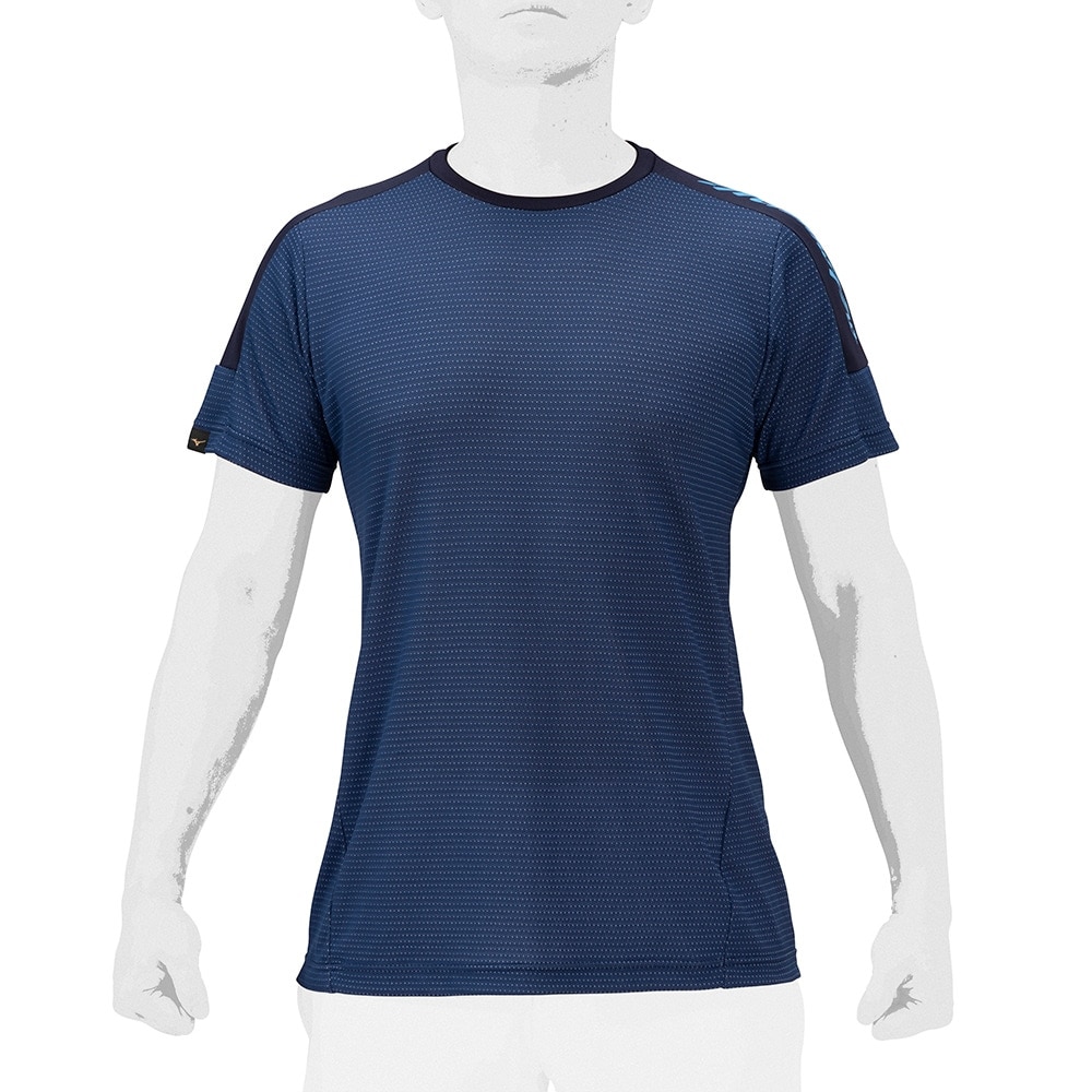 ミズノ（MIZUNO）（メンズ、レディース）野球ウェア KUGEKI ICE Tシャツ 12JABT8612 冷感 速乾