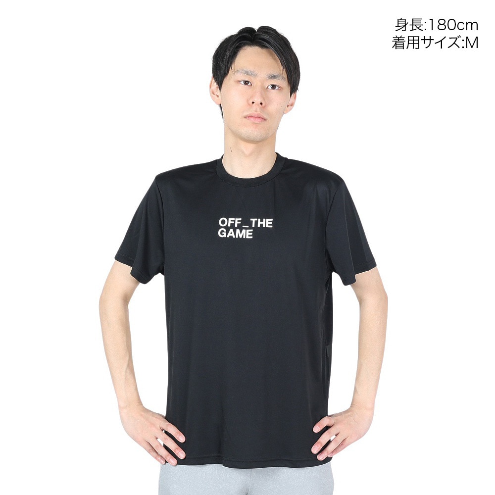 OFF THE GAME（OFF THE GAME）（メンズ）野球ウェア ビッグロゴ 半袖Tシャツ OG0124SS0001-BLK