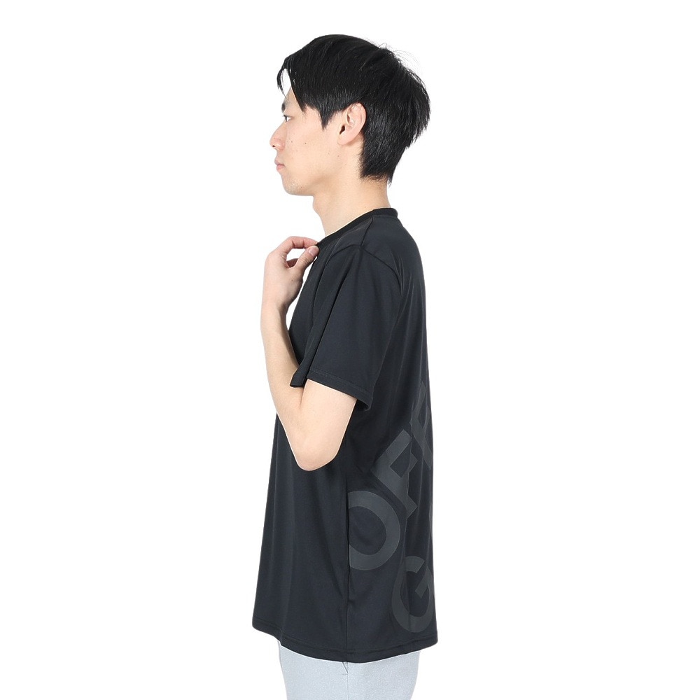 OFF THE GAME（OFF THE GAME）（メンズ）野球ウェア ビッグロゴ 半袖Tシャツ OG0124SS0001-BLK