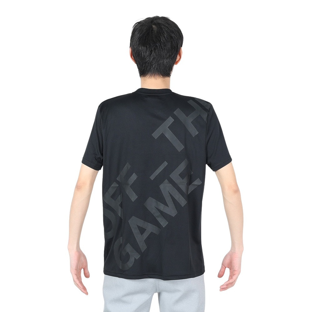 OFF THE GAME（OFF THE GAME）（メンズ）野球ウェア ビッグロゴ 半袖Tシャツ OG0124SS0001-BLK