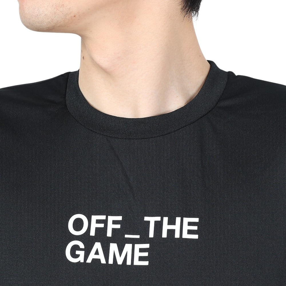 OFF THE GAME（OFF THE GAME）（メンズ）野球ウェア ビッグロゴ 半袖Tシャツ OG0124SS0001-BLK